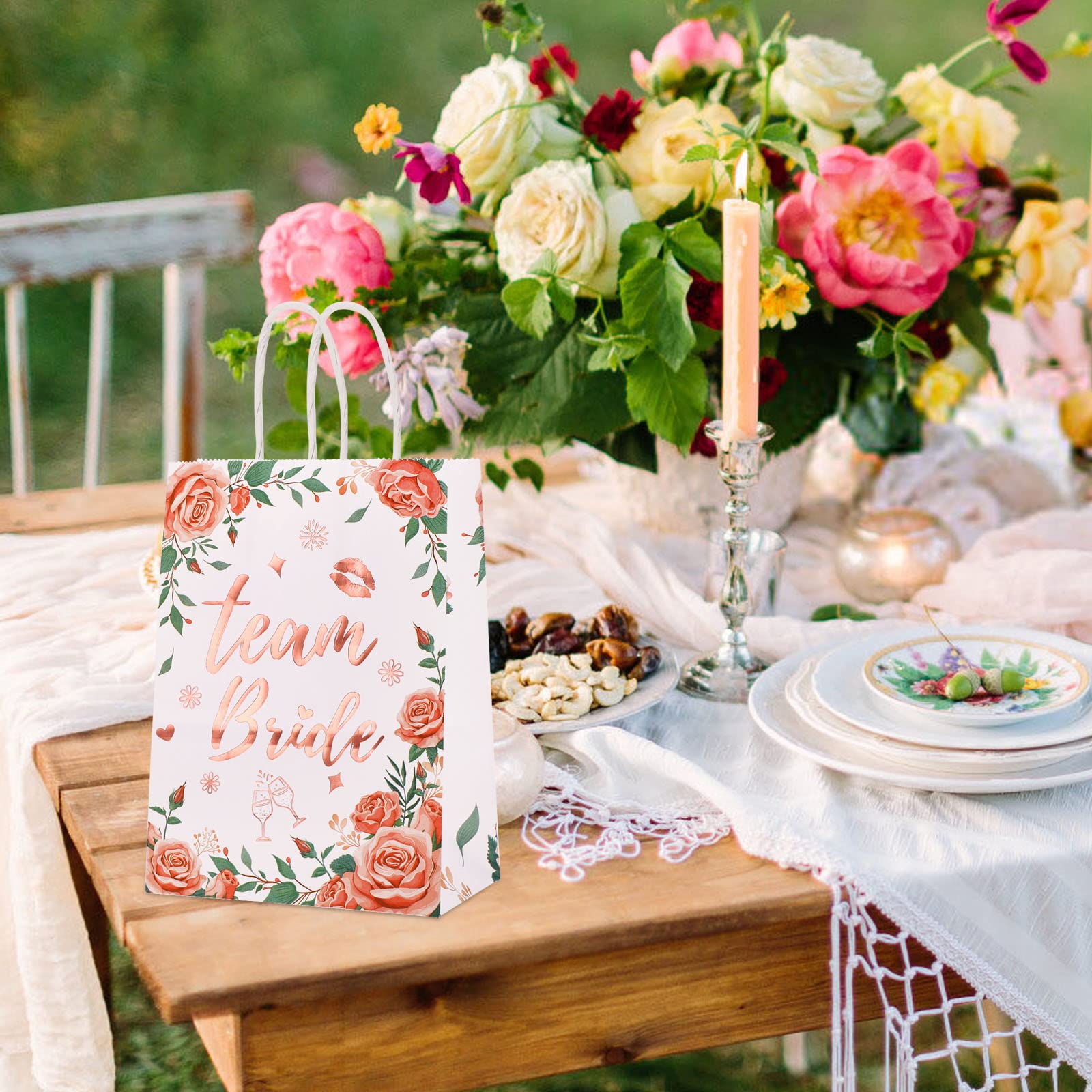 howaf-team-bride-geschenkt-ten-12-stk-ros-gold-blume-jga image 5