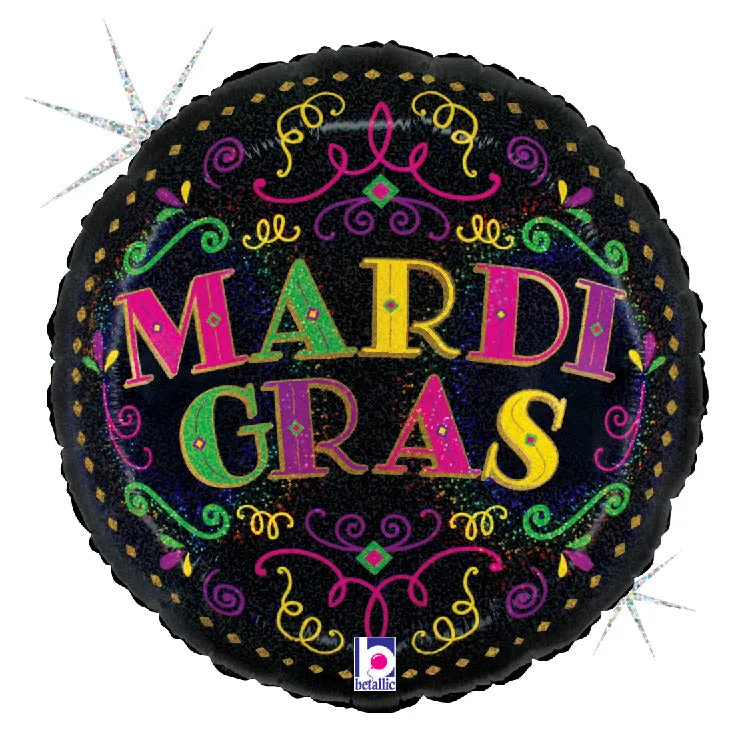 betallic-foil-balloons-mardi-gras-folienballon-18-glitzer image 1