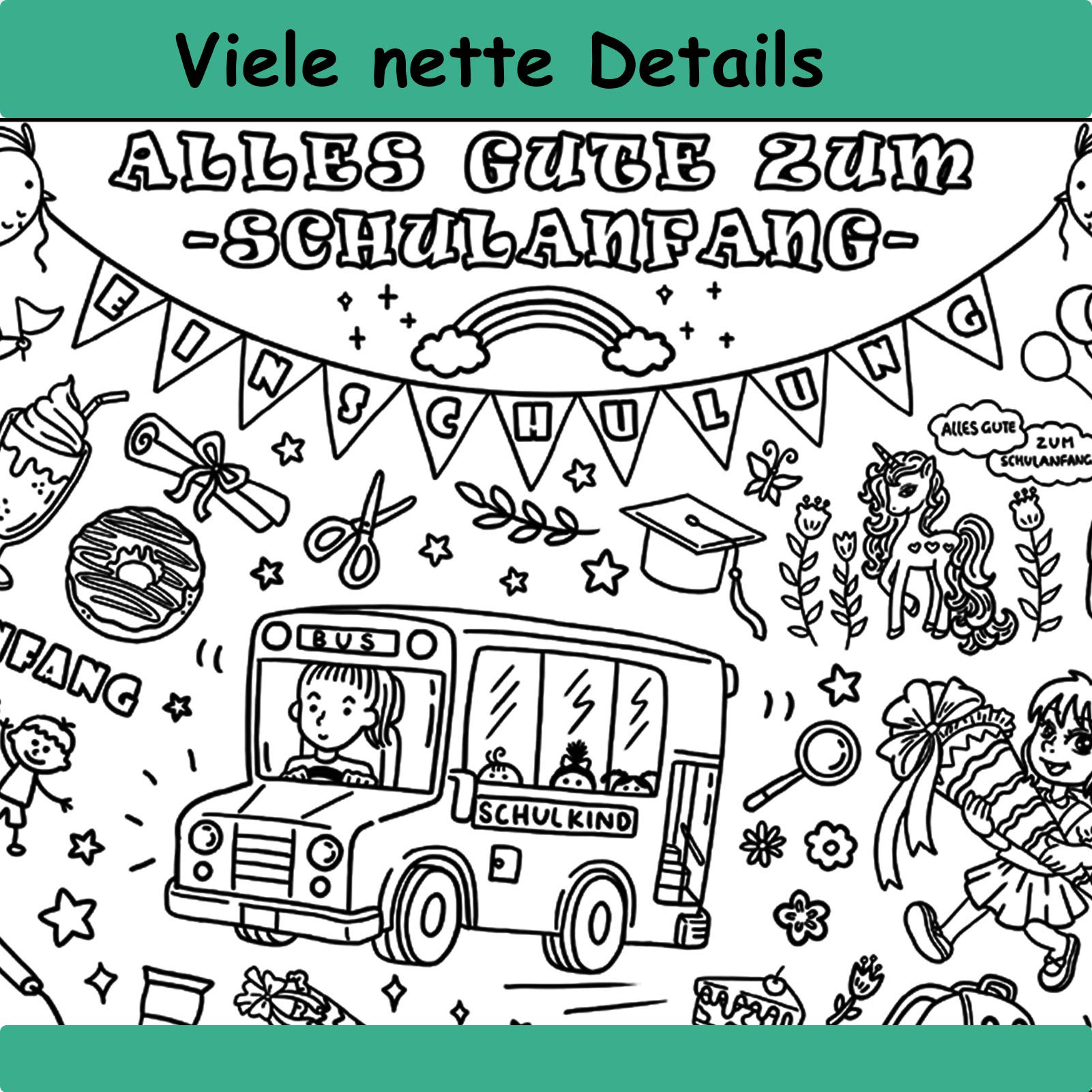 howaf-ausmal-tischdecke-einschulung-119x84-cm-12-stifte image 4