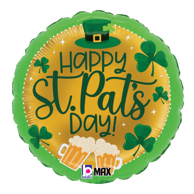 betallic-st-pat-s-beer-folienballon-18-kleeblatt-bier image 1