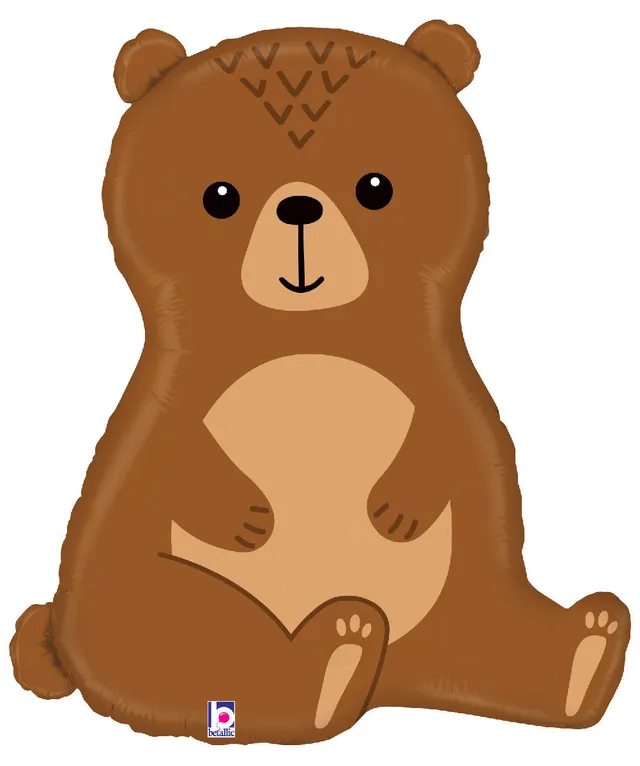 betallic-foil-balloons-woodland-bear-folienballon-29-baby image 1