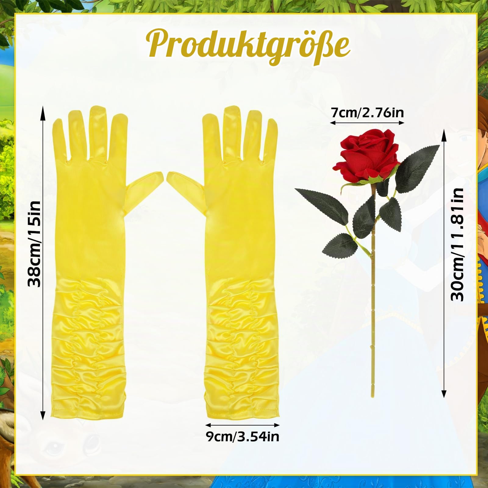 howaf-belle-kost-m-damen-set-krone-handschuhe-schmuck image 3