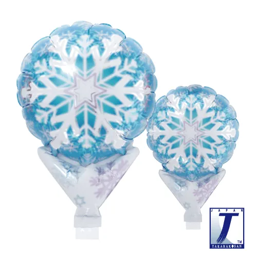 takara-upright-balloons-round-5-luftballon-schneekristall image 1