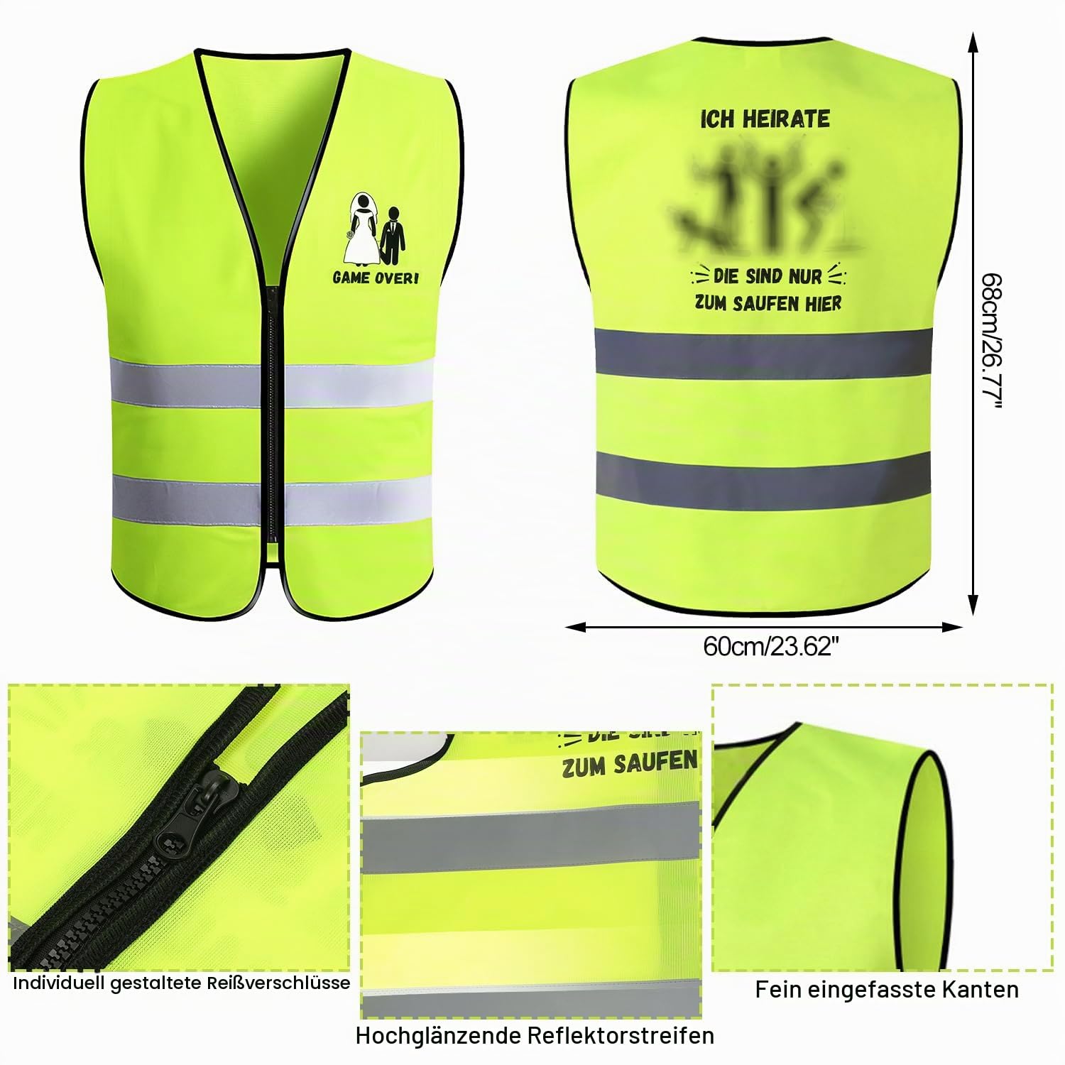 howaf-jga-m-nner-weste-kost-m-hut-sonnenbrille-gr-n image 2