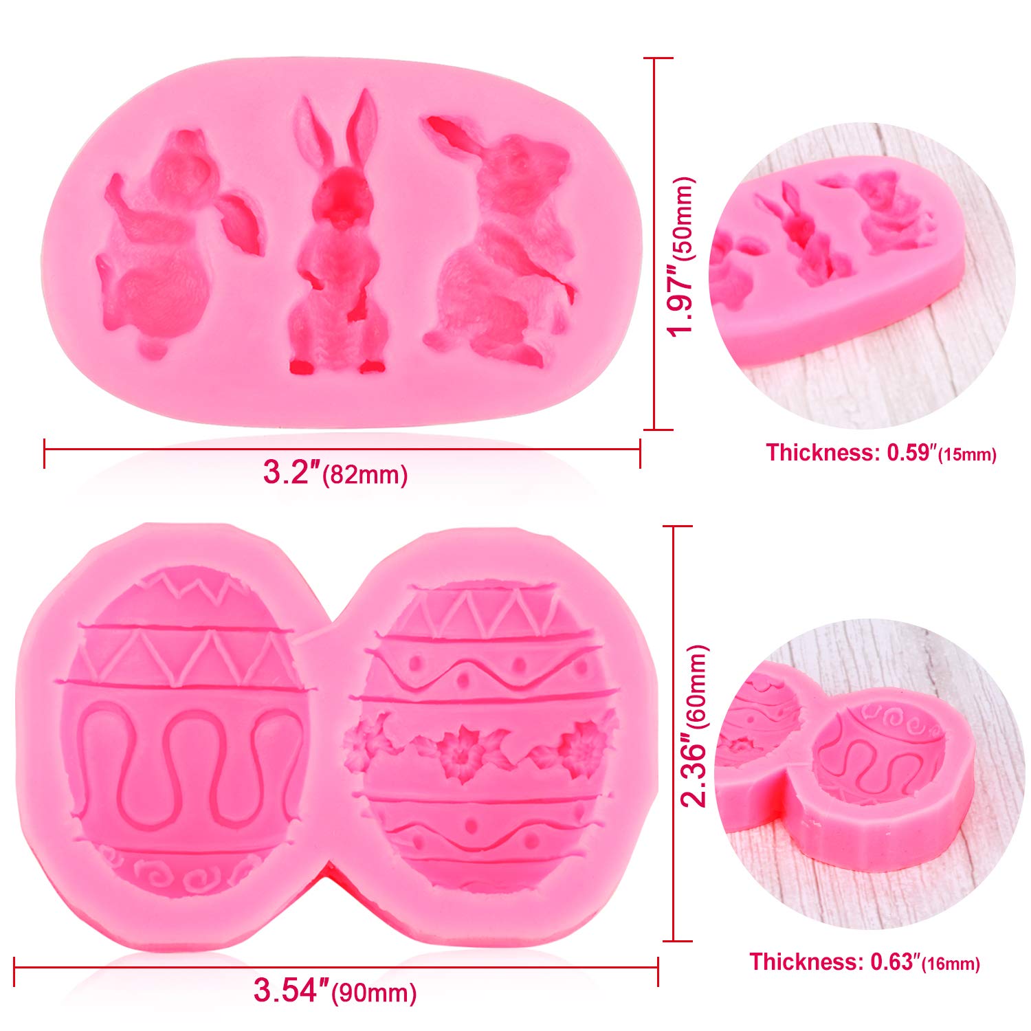 howaf-ostern-silikonform-set-4-st-ck-3d-f-r-fondant-backen image 3