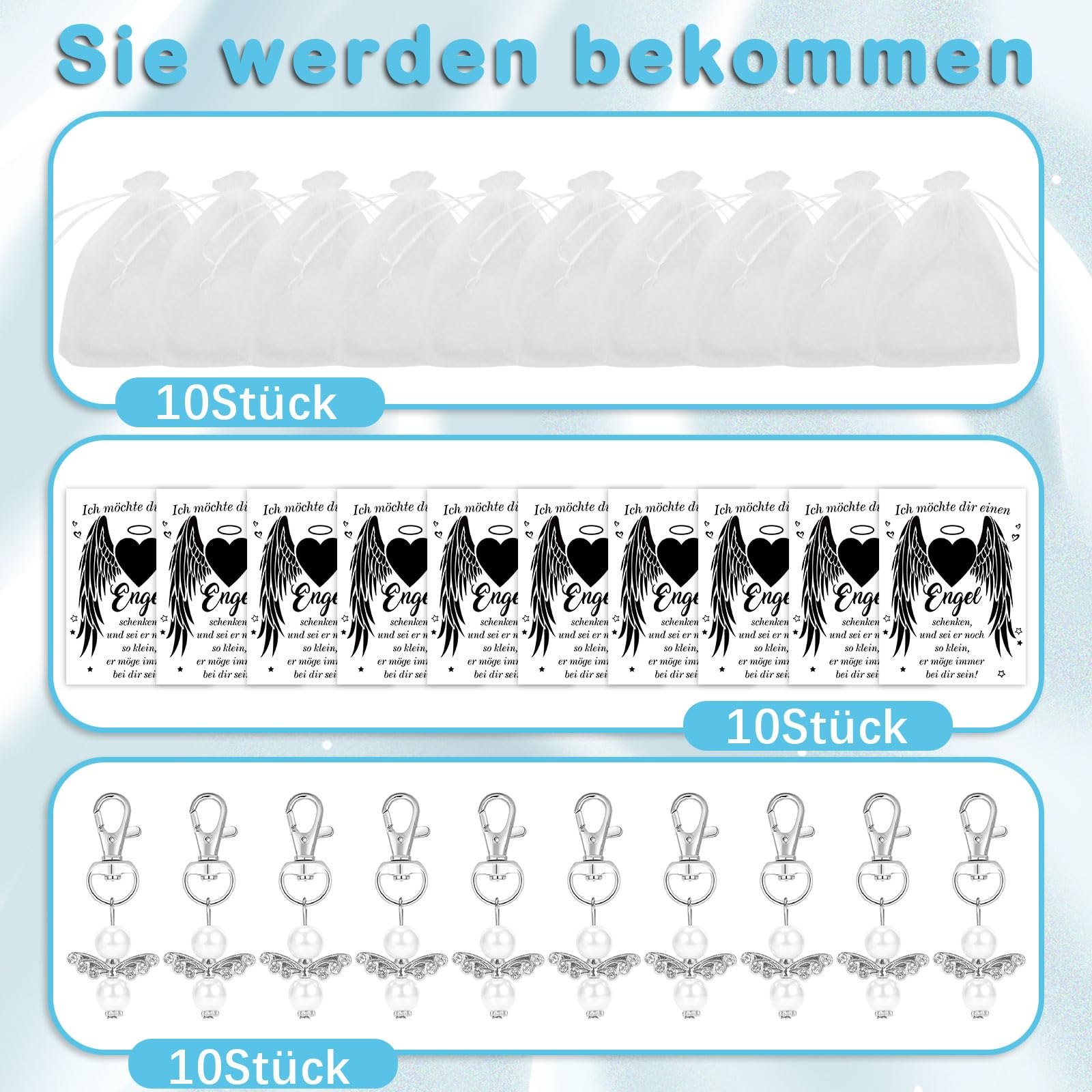 howaf-schutzengel-anh-nger-set-10-stk-mit-beutel-und-karte image 3