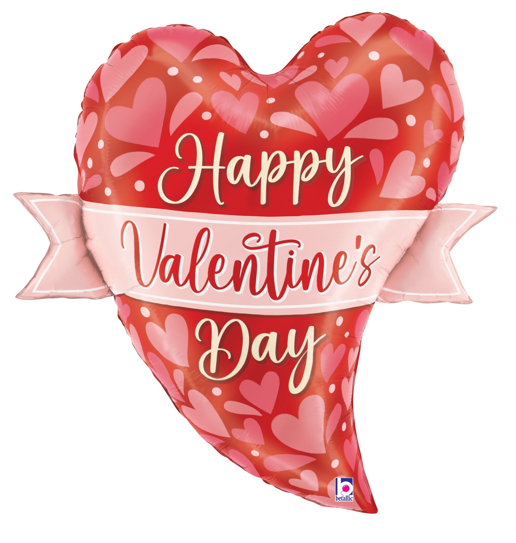 betallic-satin-valentine-ornate-banner-herz-folienballon image 1