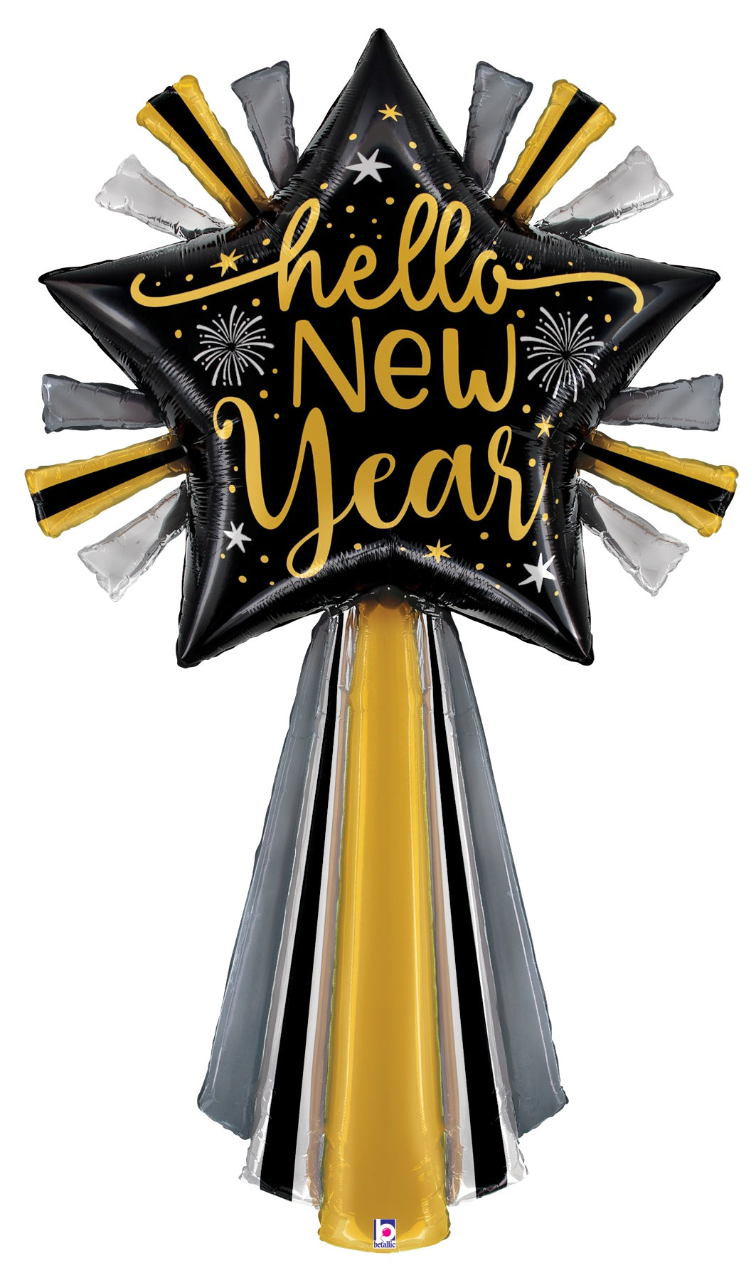 betallic-special-delivery-new-year-shooting-star-folienballon-60 image 1