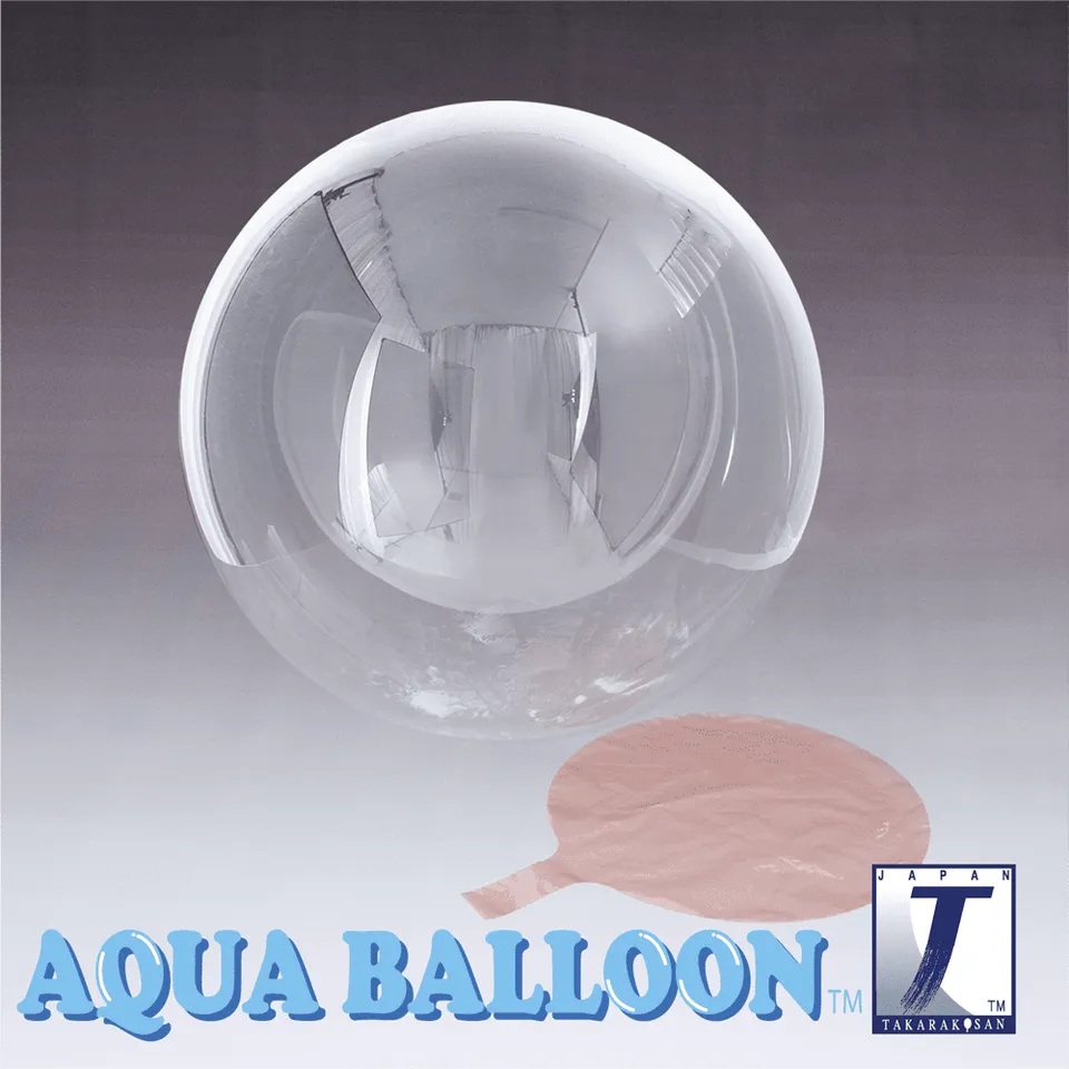 takara-aqua-balloon-round-330-mm-transparent-ballon image 1
