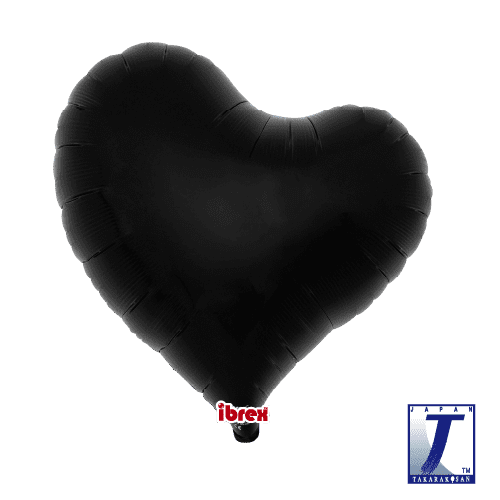 takara-ibrex-sweet-heart-25-folienballon-schwarz image 1