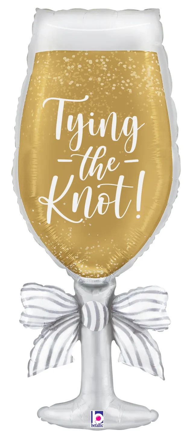 betallic-foil-balloons-tying-the-knot-folienballon-34-zoll-hochzeit image 1