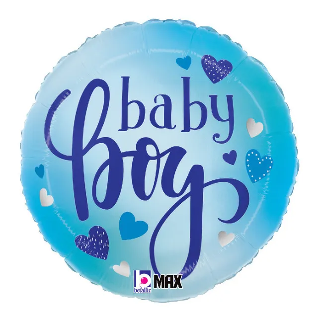 betallic-baby-boy-blue-hearts-folienballon-18-blau image 1