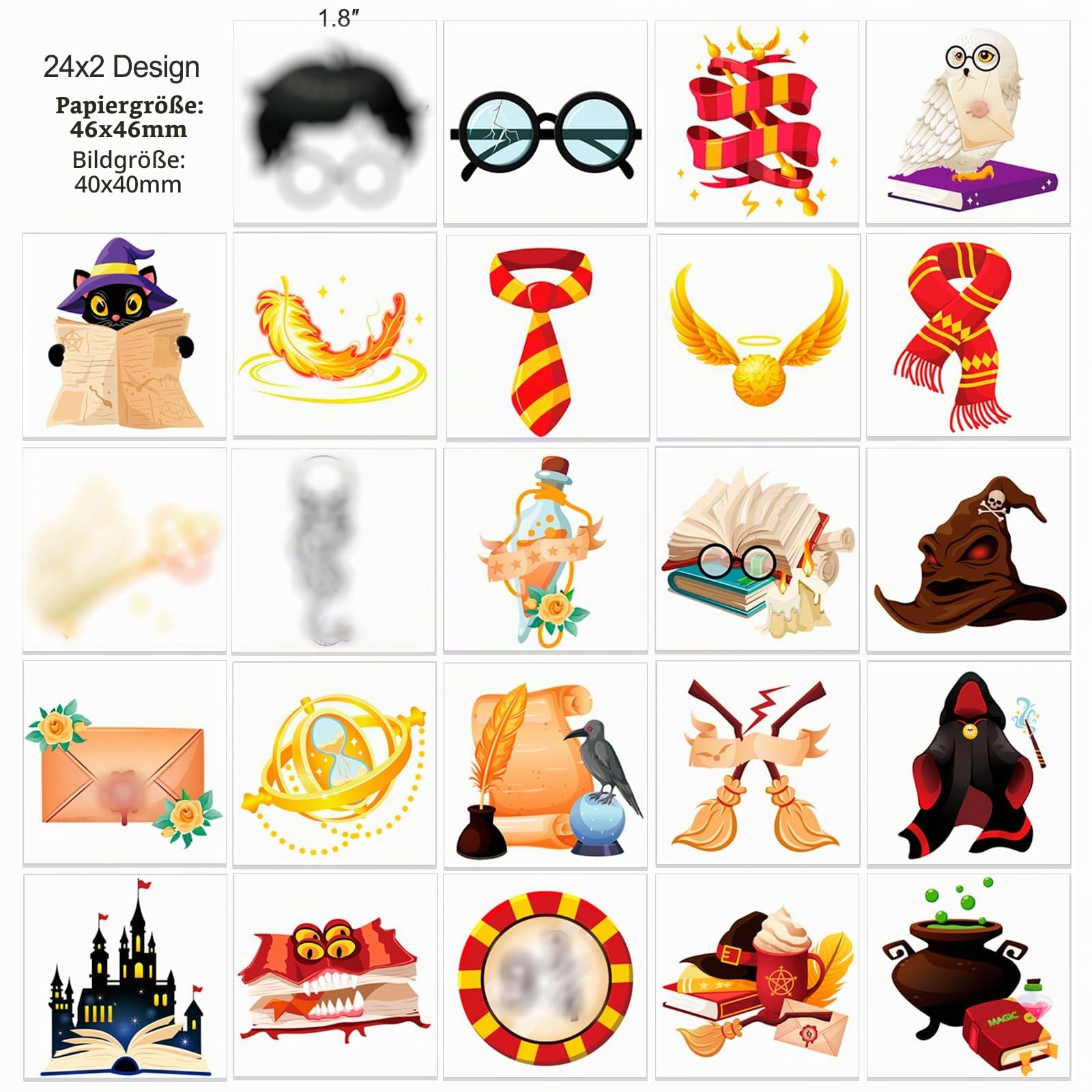 howaf-zauberer-tattoos-kinder-48-st-ck-tempor-r image 3