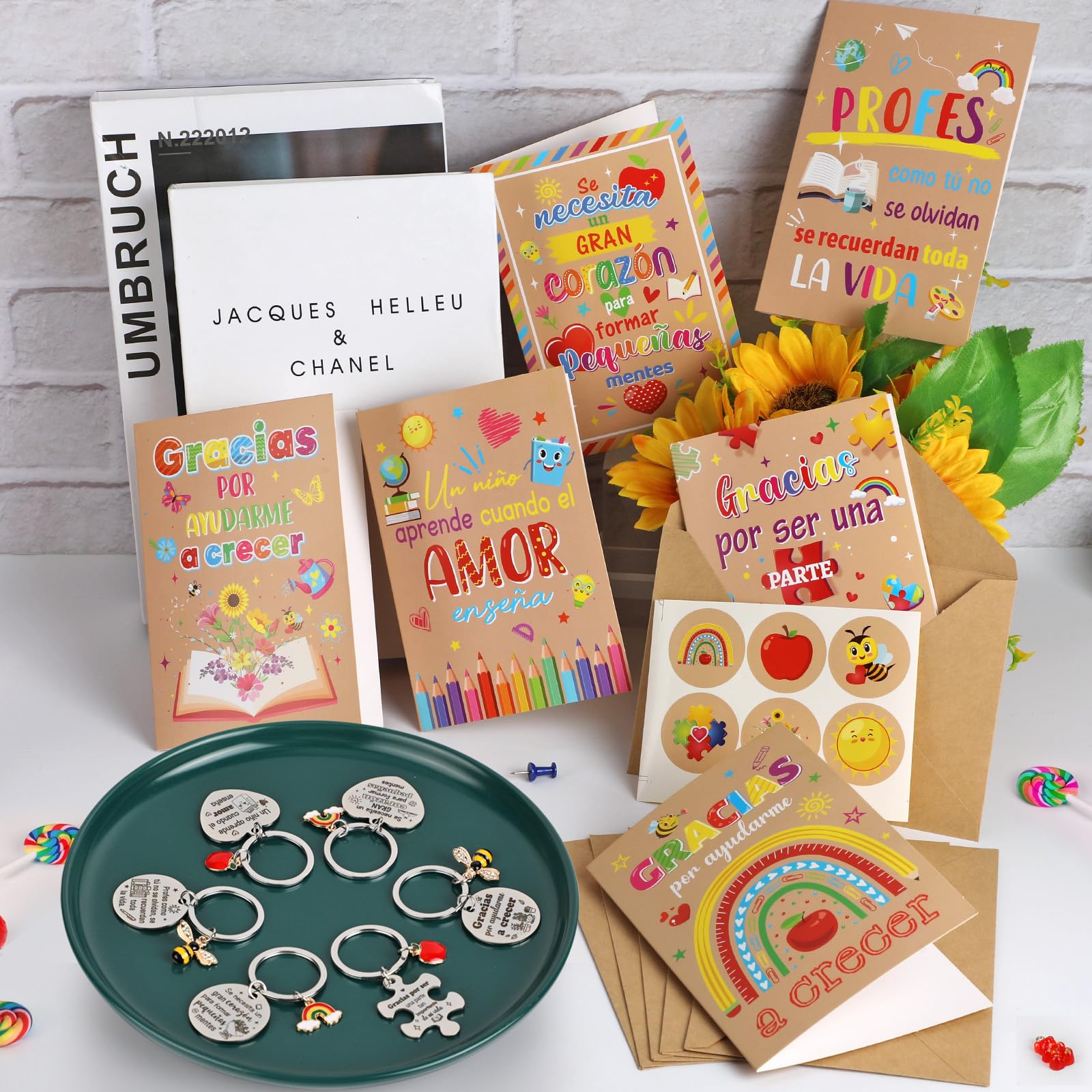 howaf-lehrerin-abschiedsgeschenk-set-karte-anh-nger image 5