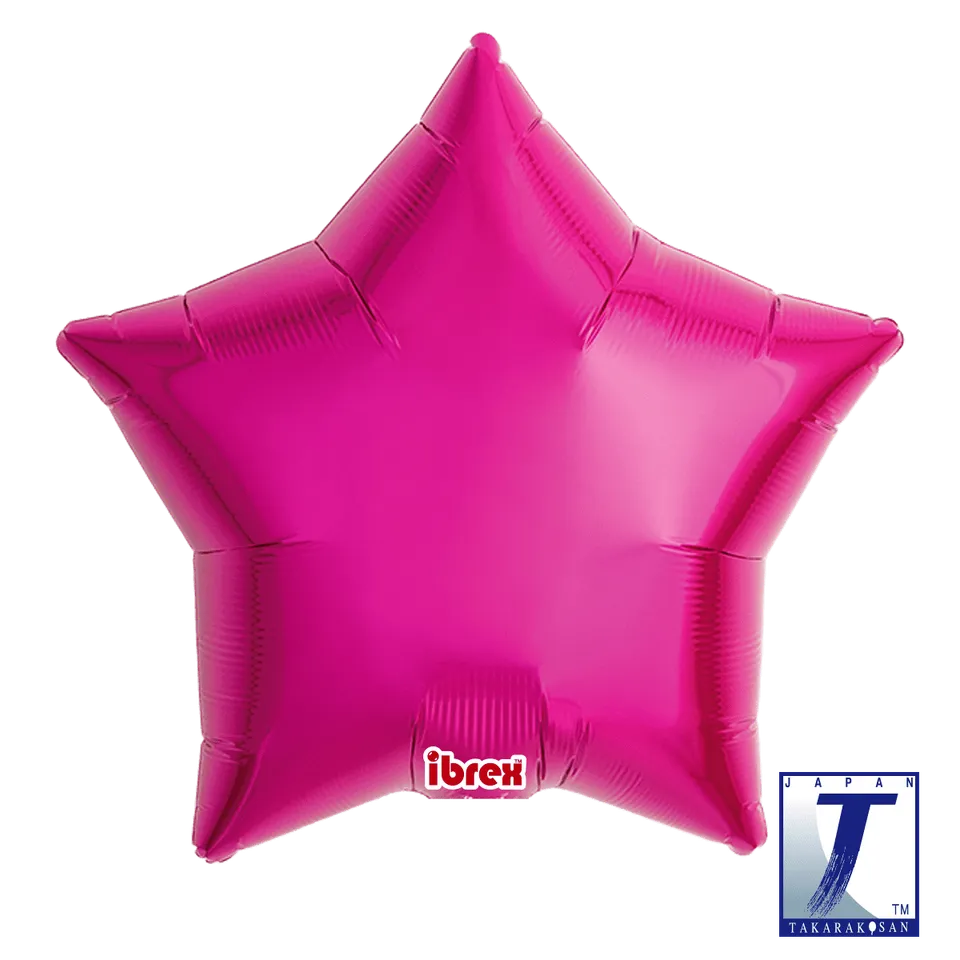 takara-ibrex-star-19-folienballon-metallic-magenta-stern image 1