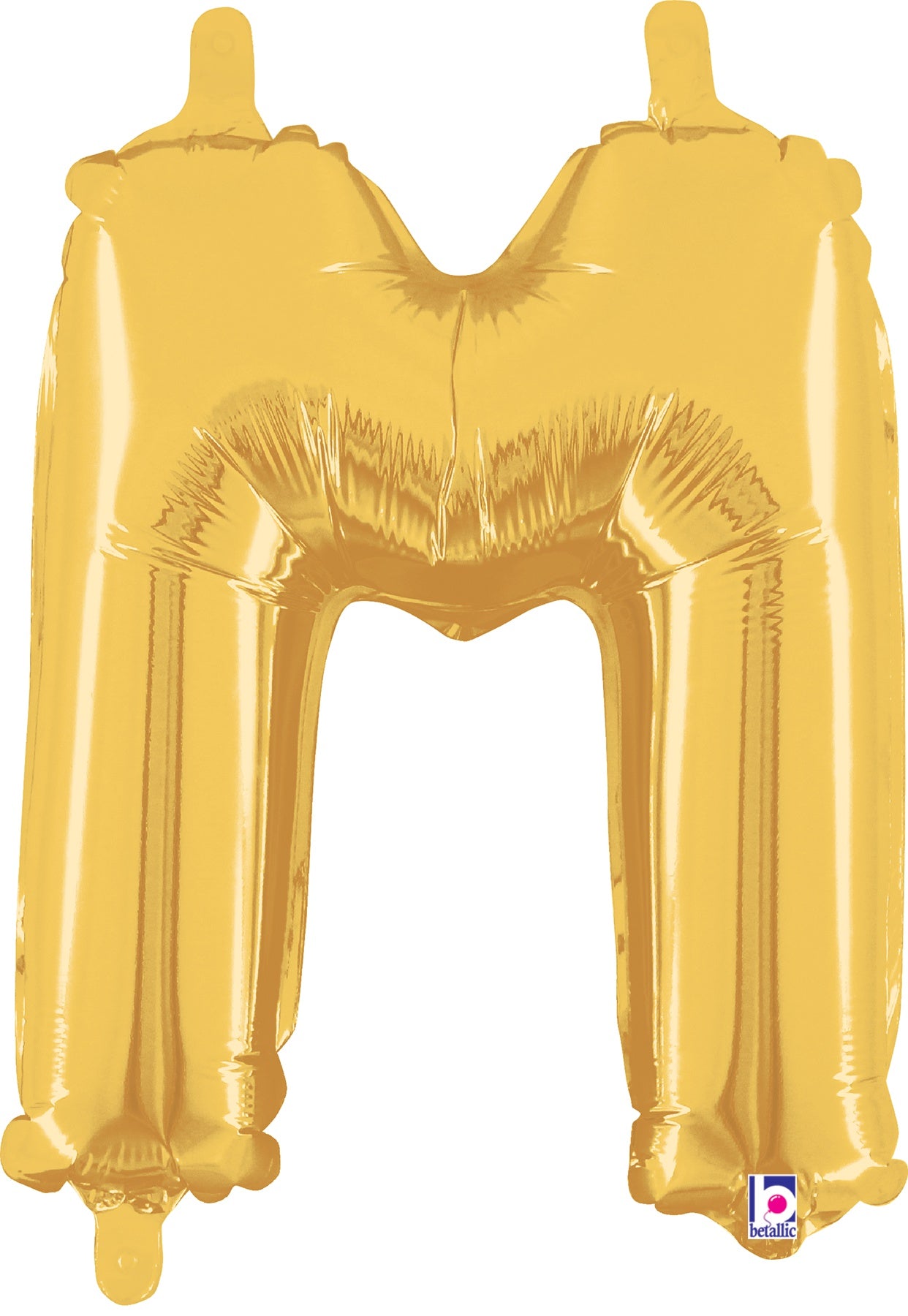 betallic-letter-m-gold-folienballon-86-cm-buchstabe image 2