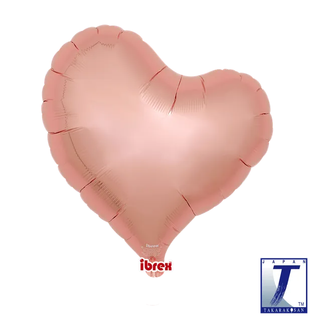 takara-ibrex-sweet-heart-18-zoll-folienballon-ros-gold image 1