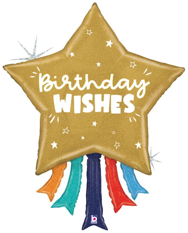 betallic-foil-balloons-birthday-wishes-stern-folienballon-36 image 1