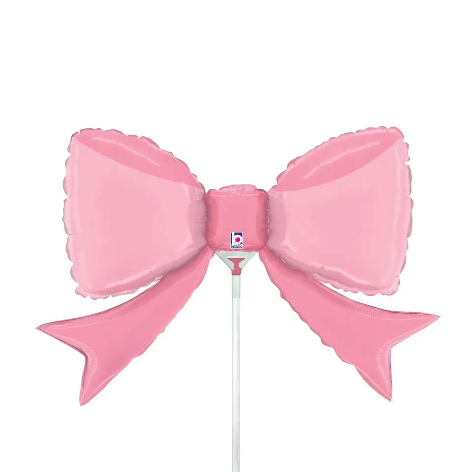 betallic-pretty-pink-bow-folienballon-14-rosa-schleife image 1