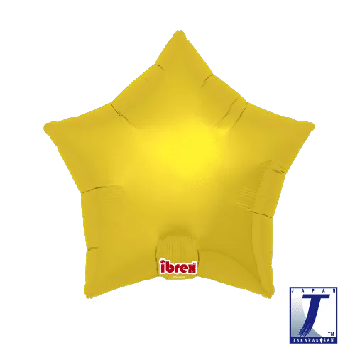 takara-ibrex-star-15-metallic-folienballon-gold-stern image 1