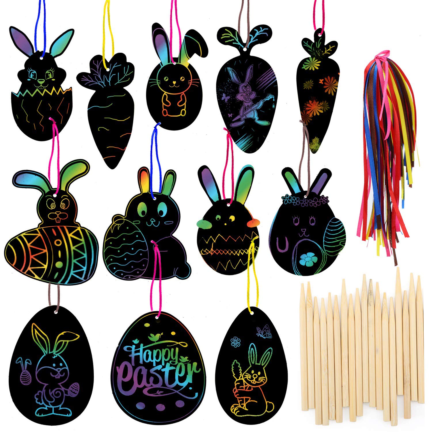 howaf-ostern-kratzbild-osterei-20-st-ck-bastelset image 7