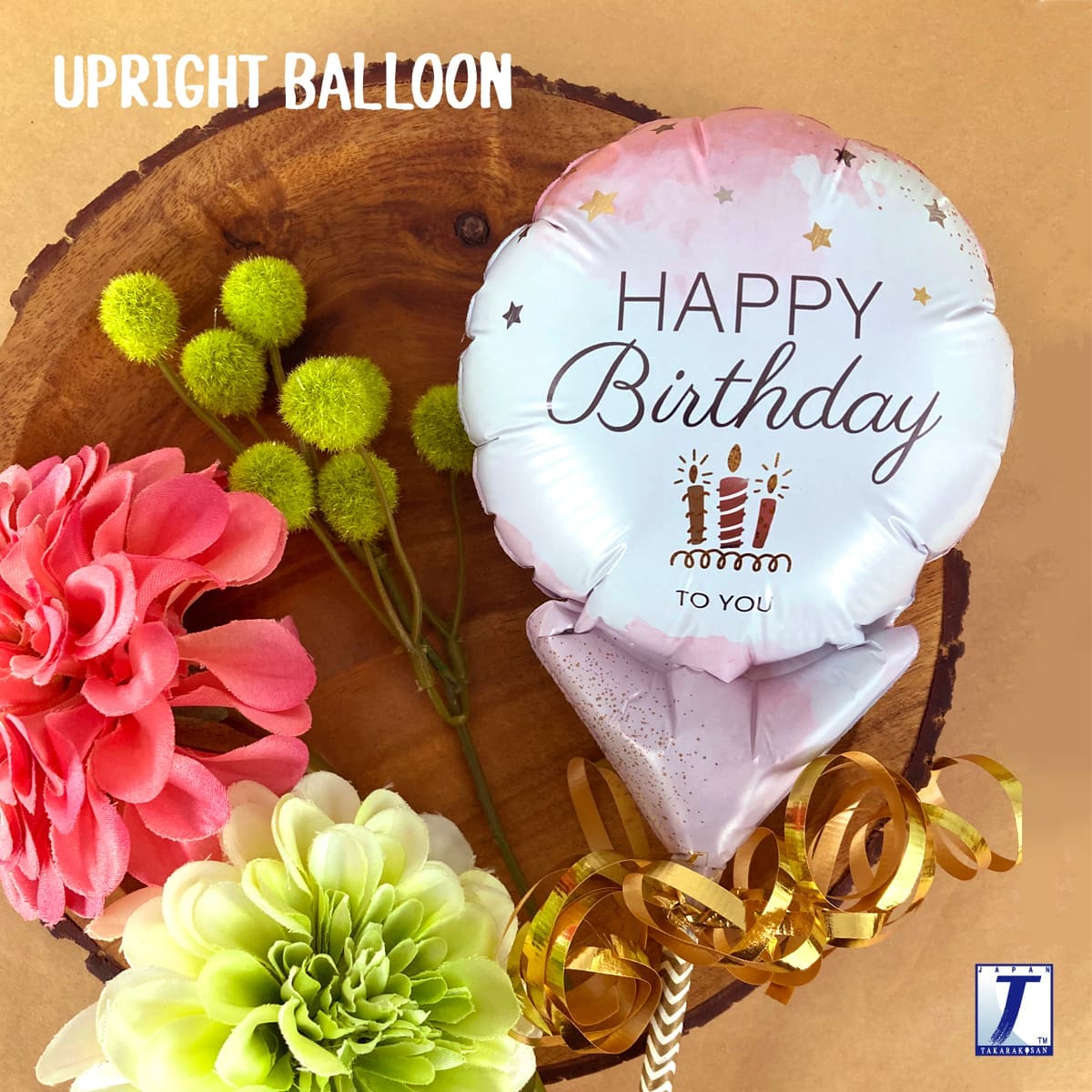 takara-upright-round-5-luftballon-birthday-pink image 4