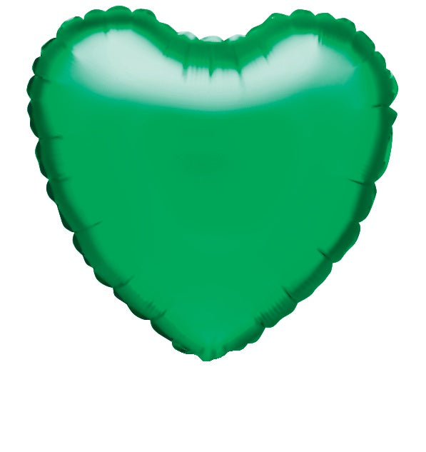 betallic-green-heart-folienballon-18-herz-gr-n-uni image 1