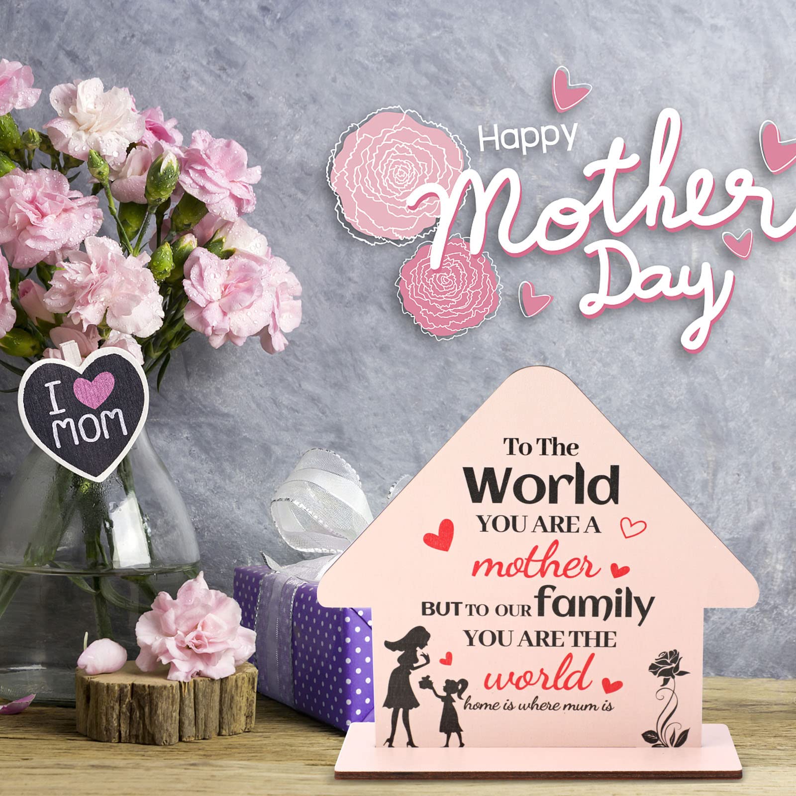 howaf-beste-mama-holzschild-spruch-home-is-where-mum-is image 7