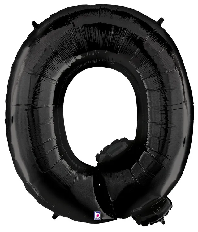 betallic-letter-q-schwarz-folienballon-34-megaloon image 1