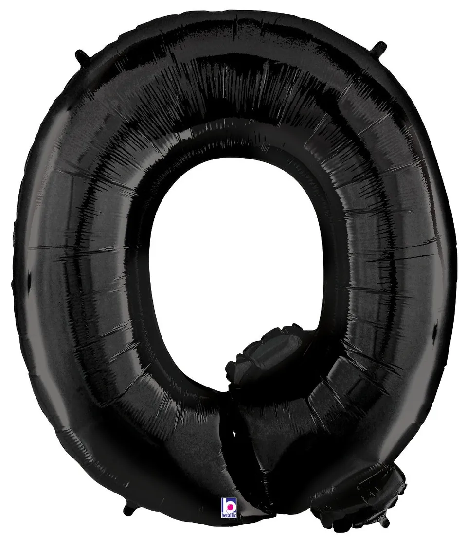 betallic-letter-q-schwarz-folienballon-34-megaloon image 1
