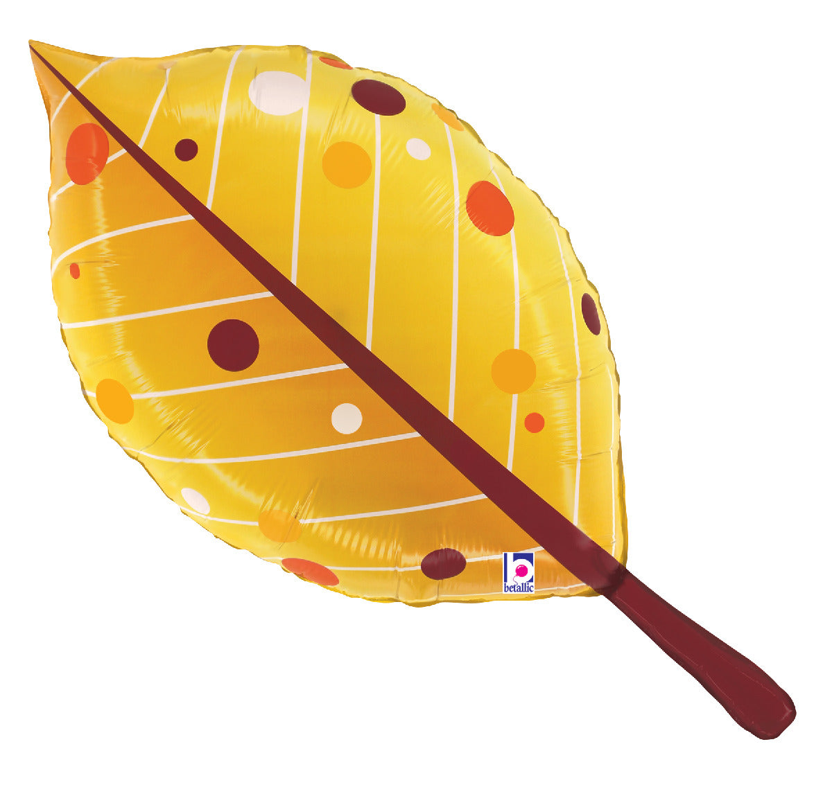 betallic-fall-yellow-leaf-folienballon-26-herbstblatt-gelb image 1