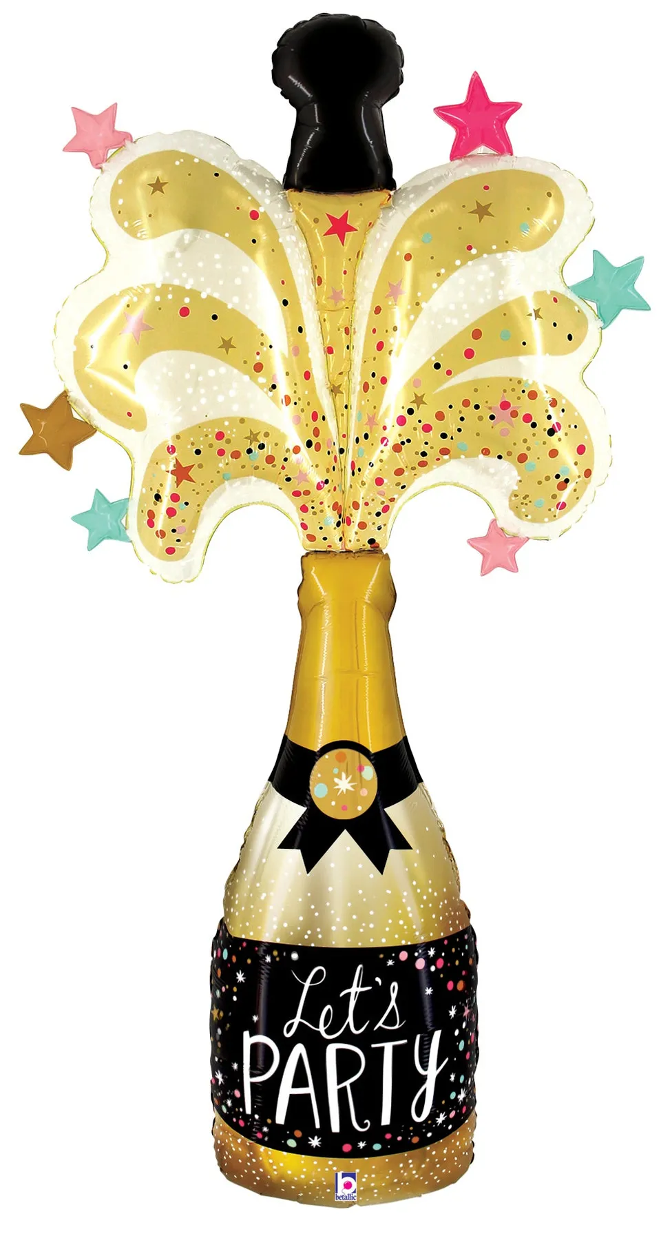 betallic-special-delivery-party-champagne-folienballon-65-xxl image 1