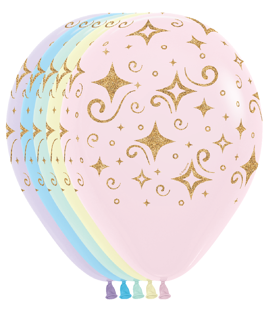 betallic-golden-diamond-latexballon-11-50er-pastell-matt image 1