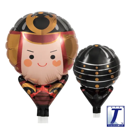 takara-upright-round-5-samurai-boy-folienballon image 1