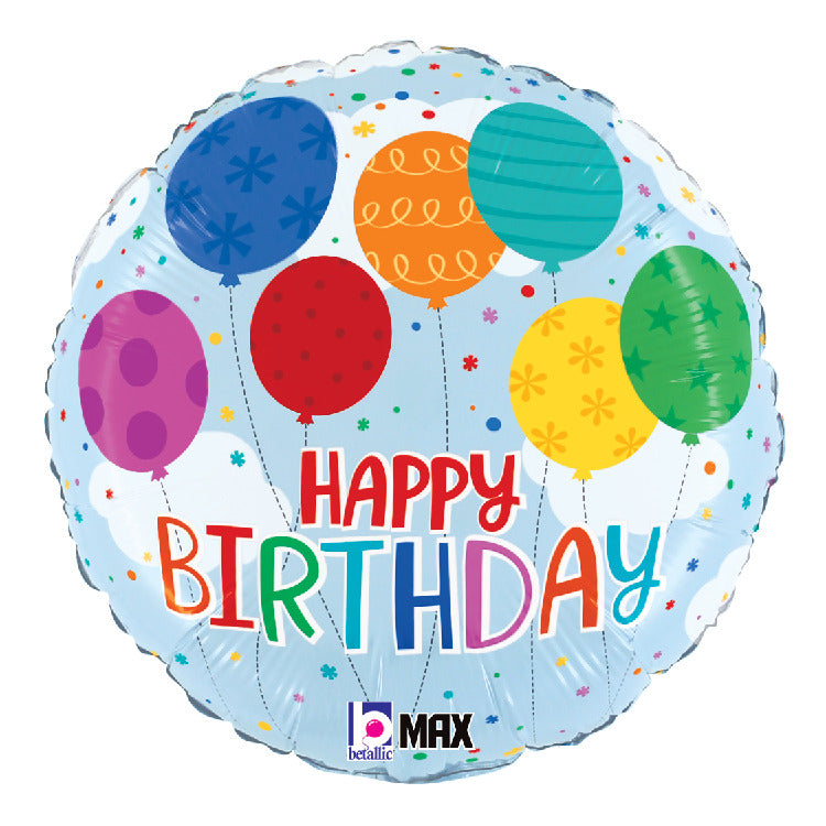 betallic-birthday-colorful-balloons-folienballon-18-bunt image 2