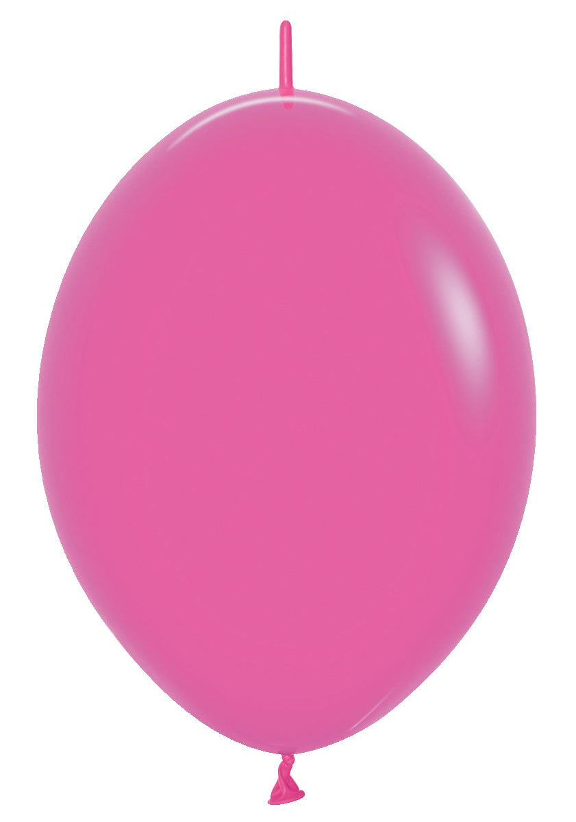 betallic-link-o-loon-luftballon-12-fuchsia-50er-set image 1