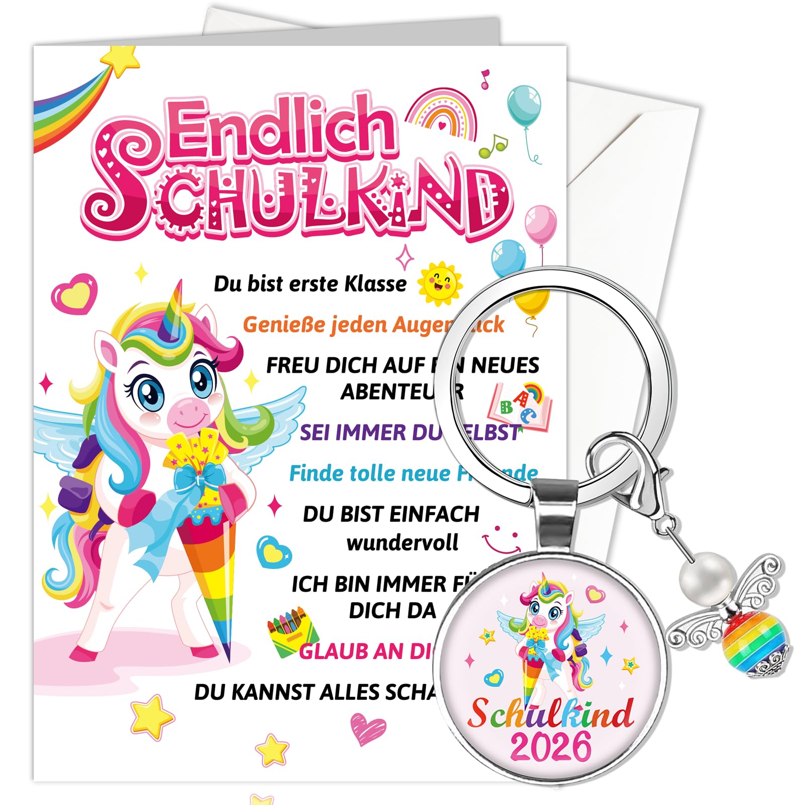 howaf-dino-einschulungskarte-mit-schl-sselanh-nger image 8