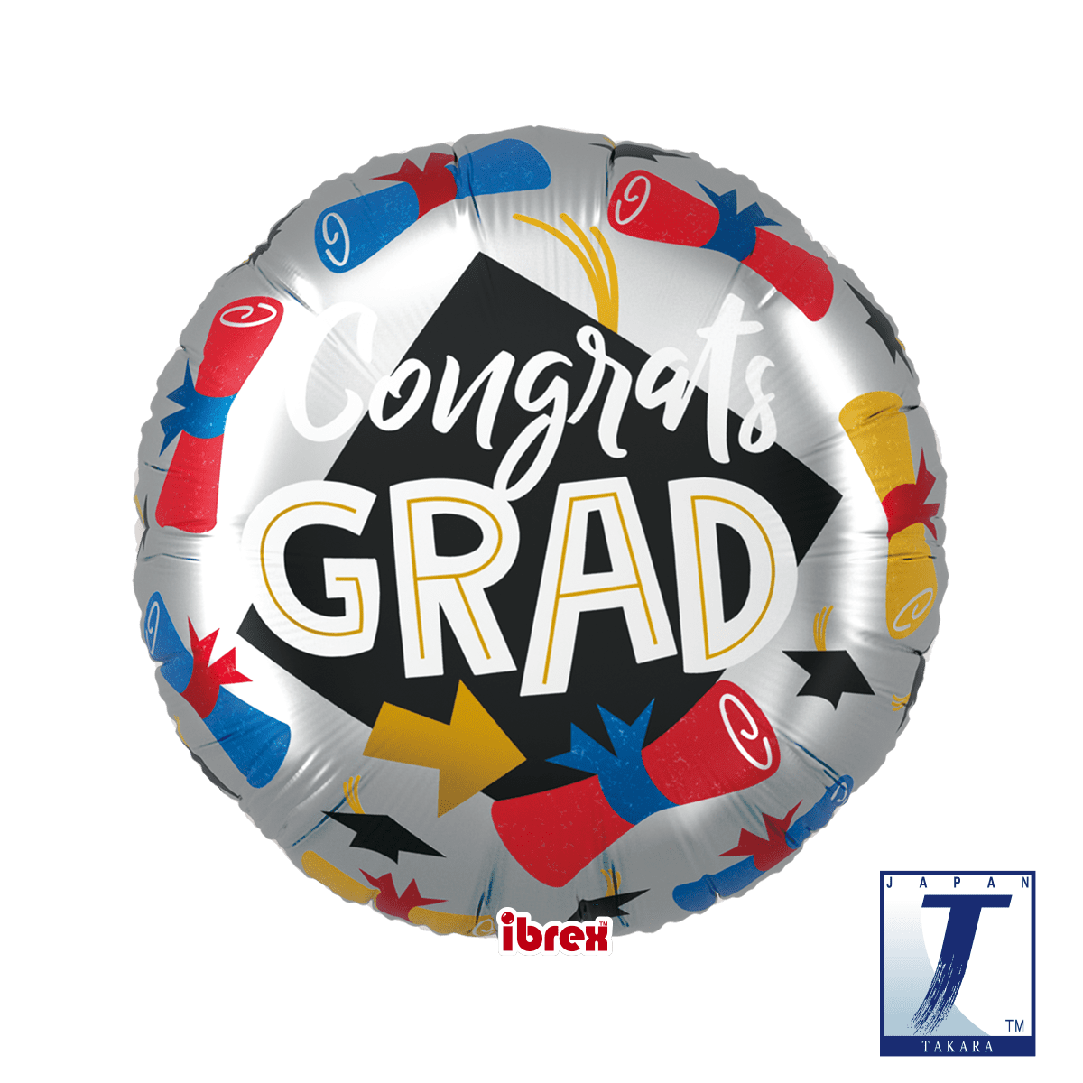 takara-ibrex-round-18-zoll-folienballon-graduation-abschluss image 5