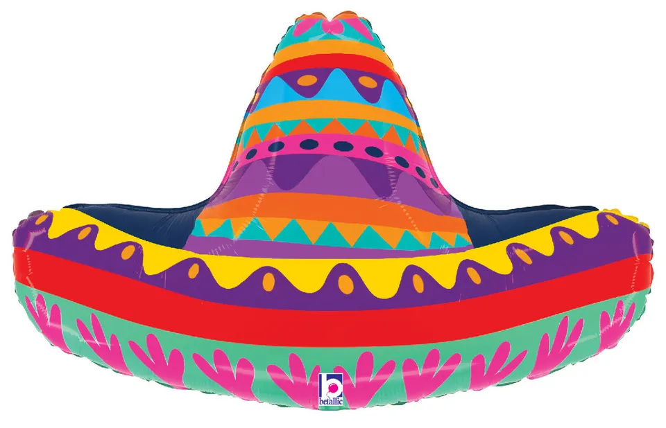 betallic-festive-sombrero-folienballon-32-fiesta image 1