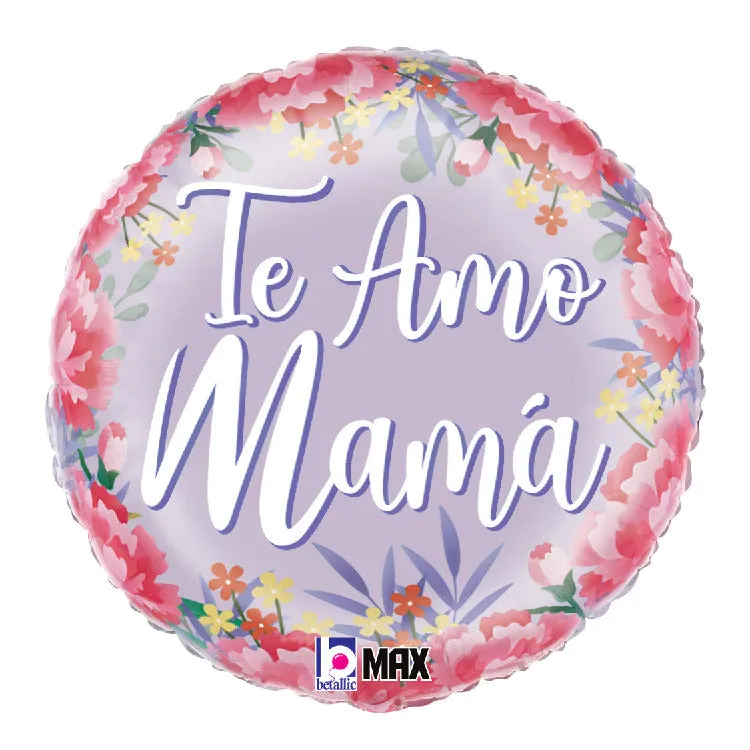 betallic-foil-balloons-te-amo-mam-folienballon-18-floral image 1