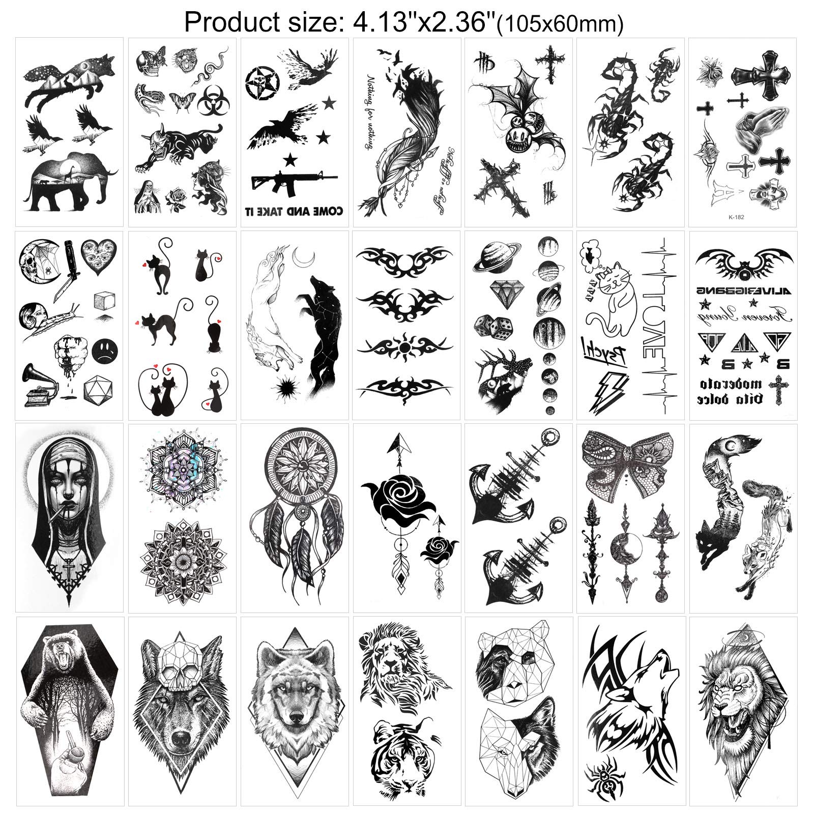 howaf-tempor-re-tattoos-schwarz-klein-60-bl-tter image 3