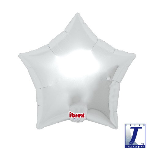 takara-ibrex-star-25-folienballon-metallic-silver-63-cm image 1