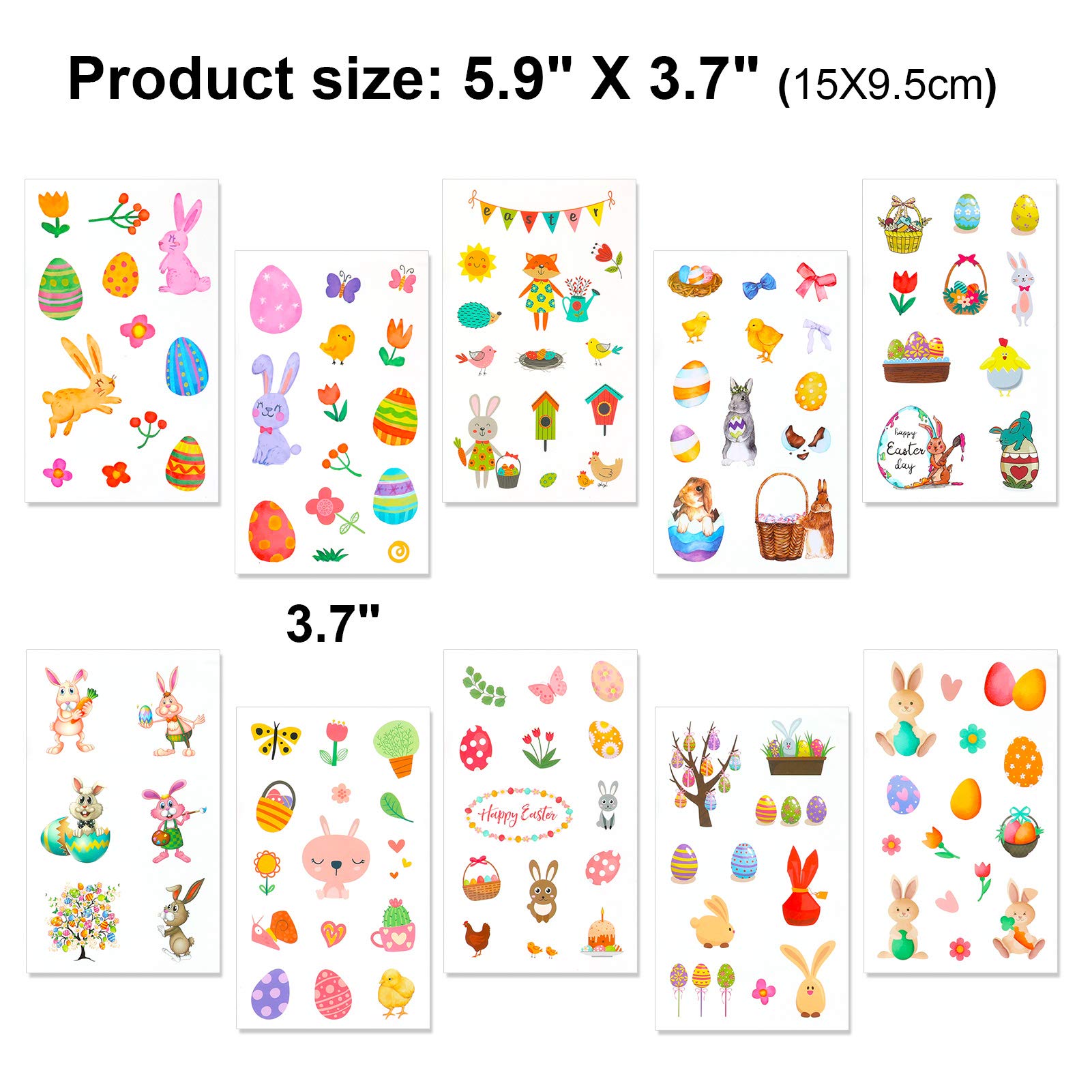 howaf-oster-aufkleber-kinder-10-b-gen-150-sticker-set image 3