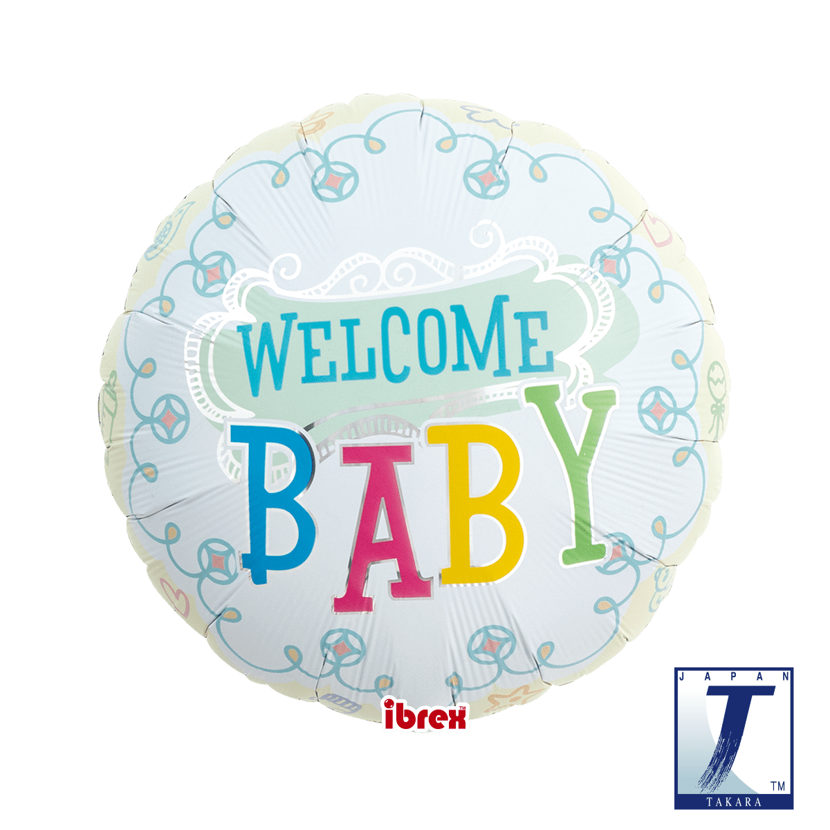 takara-ibrex-round-18-baby-ballon-babyparty image 2