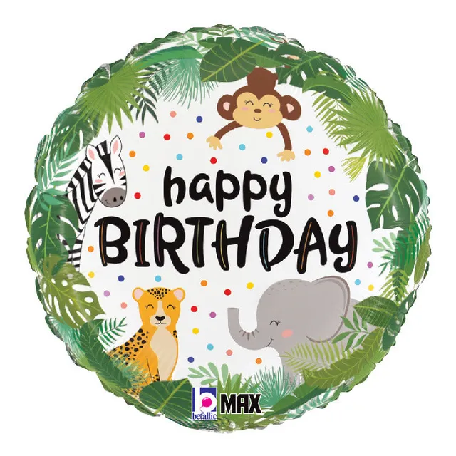 betallic-jungle-birthday-folienballon-18-affe-zebra image 1