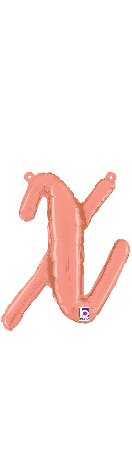 betallic-foil-balloons-script-letter-x-folienballon-14-rosegold image 1