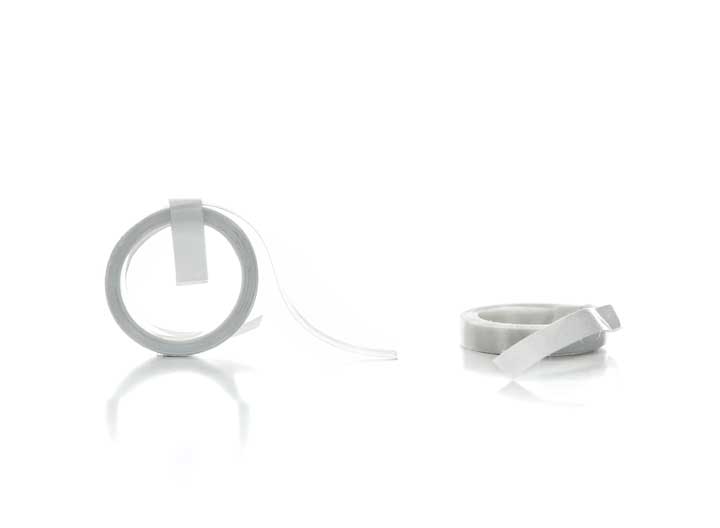 premium-conwin-pre-coiled-white-satin-ribbon-satinband-wei-180-cm image 1
