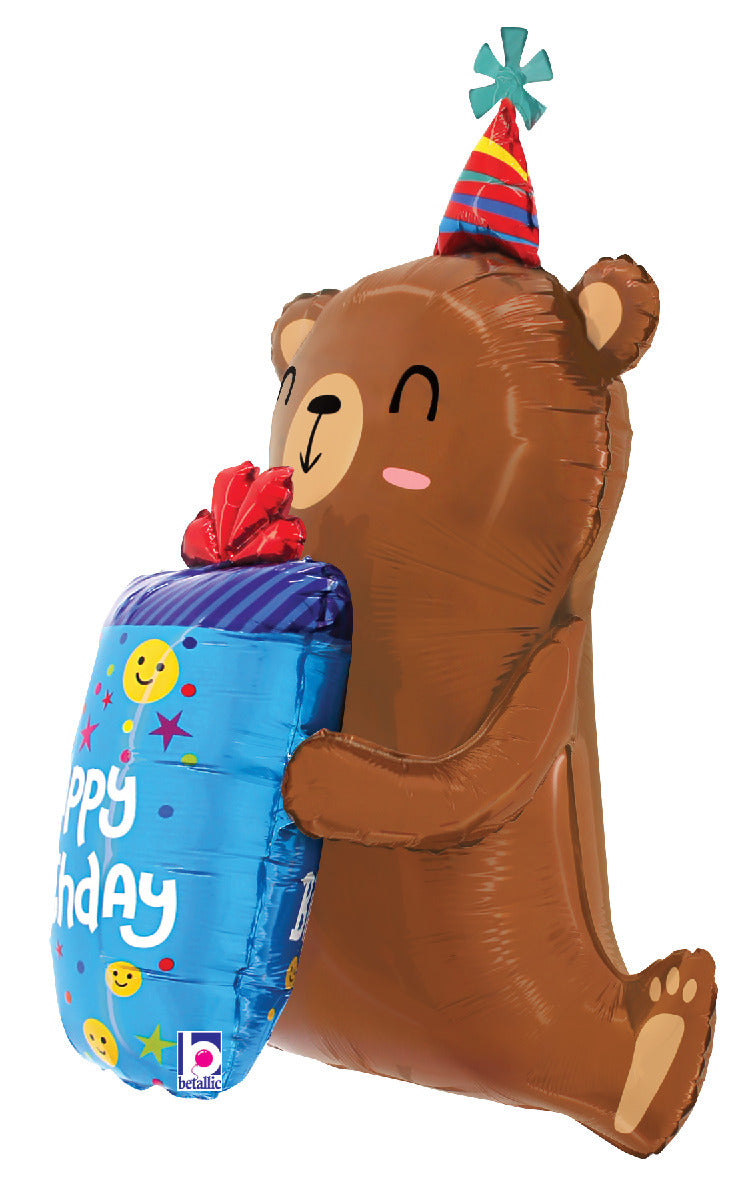betallic-birthday-smiley-gift-bear-folienballon-34-teddyb-r image 3