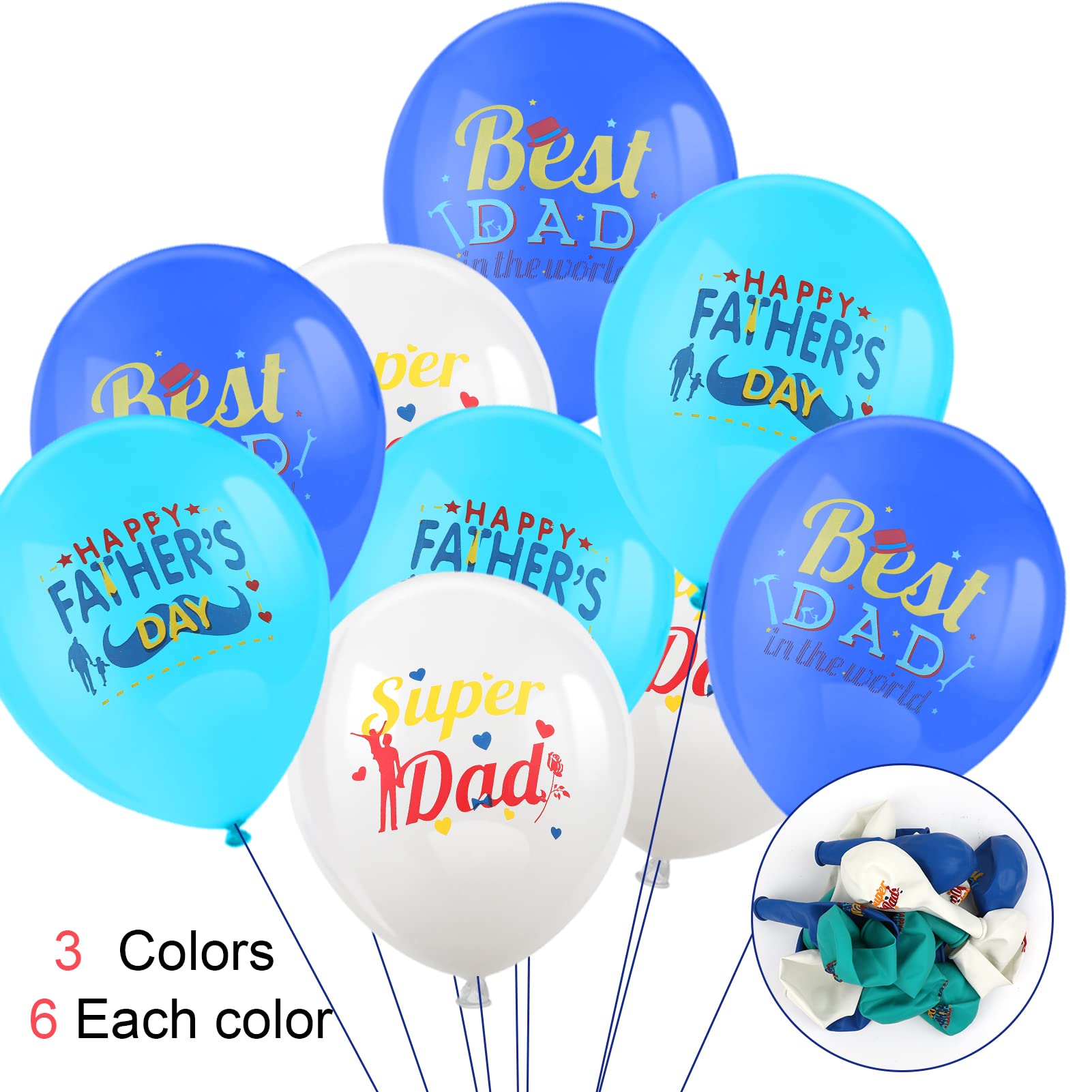 howaf-vatertag-luftballons-deko-set-blau-18-ballons-banner image 3