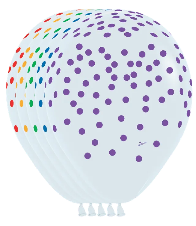 betallic-rainbow-confetti-latexballon-11-50er-pack-fashion-white image 1